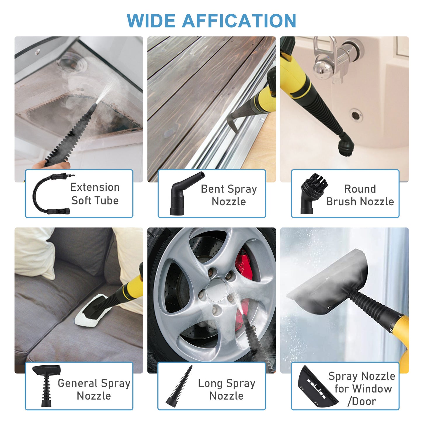 Multi-Surface Steam Cleaner – Deep Clean Without Chemicals