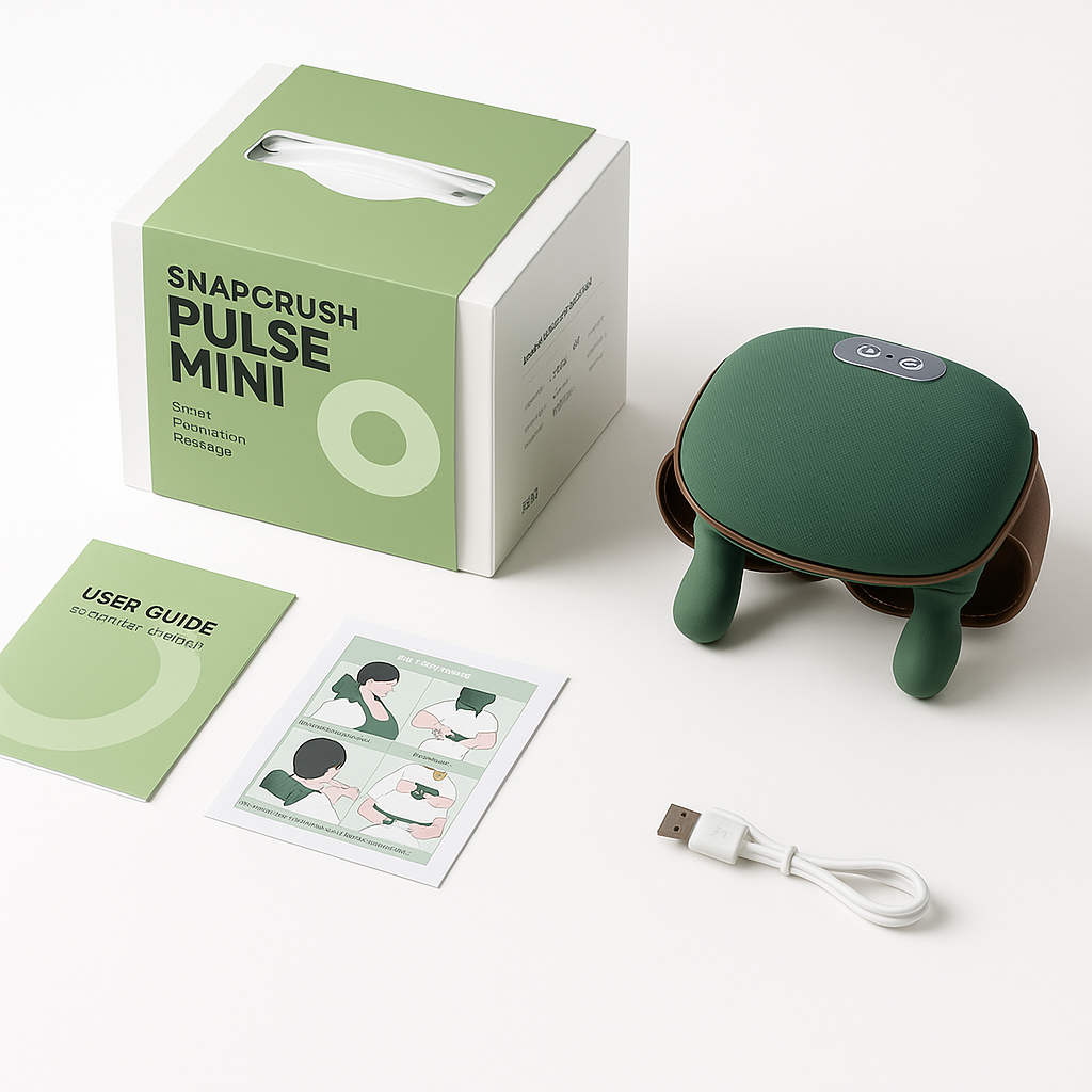 Smart Neck & Shoulder Massager with Heat Therapy – Perfect Gift for Relaxation