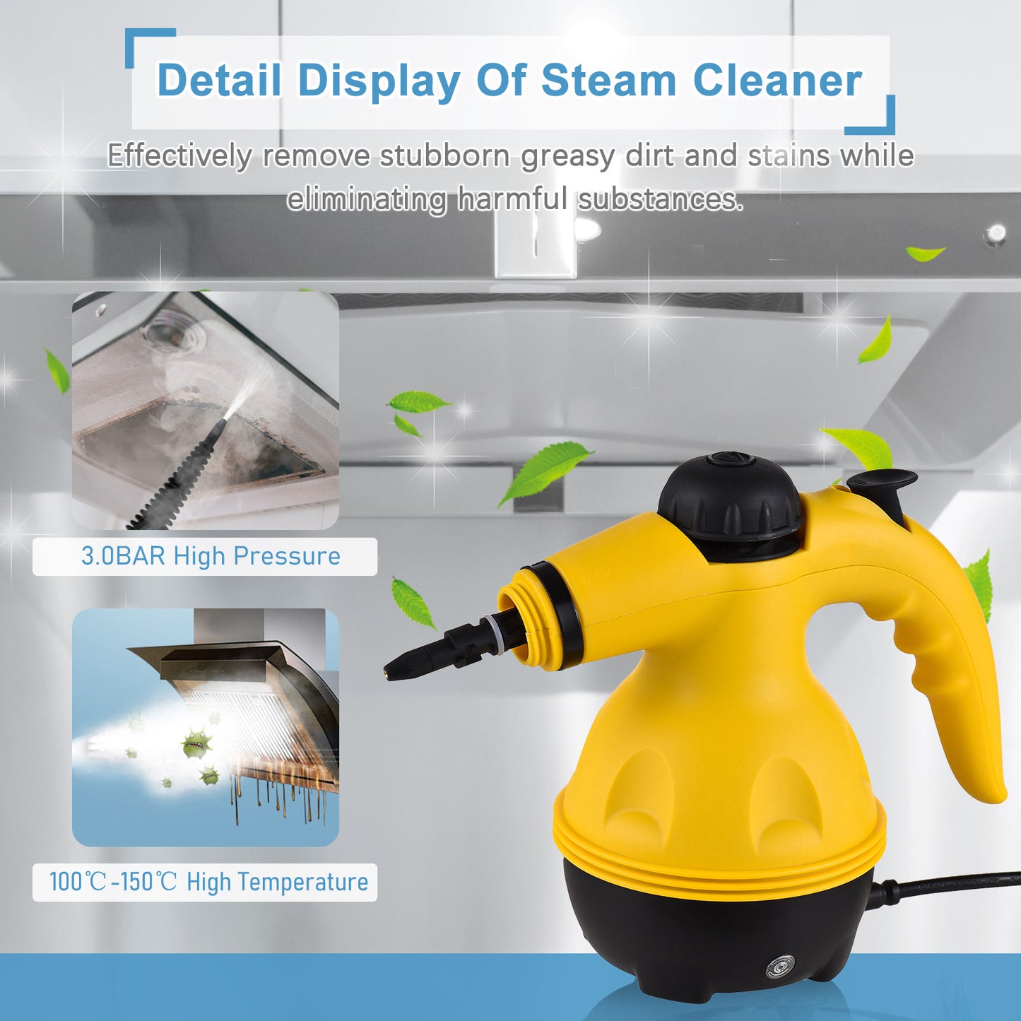 Multi-Surface Steam Cleaner – Deep Clean Without Chemicals