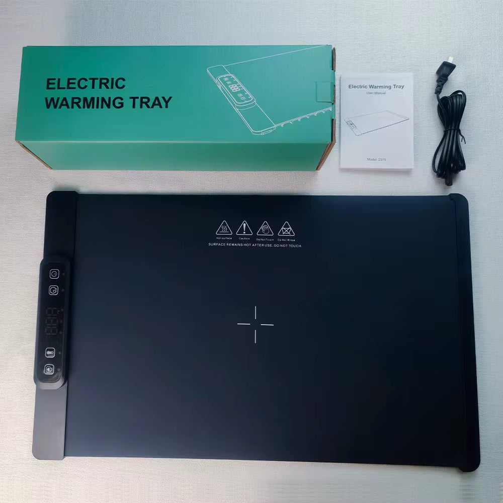 High-Quality Foldable Food Warming Mat Hot Plate with Adjustable Temperature and Safety Features
